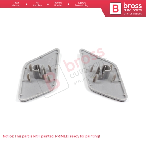 Front Bumper Headlight Headlamp Washer Jet Spray Nozzle Cover Cap 85353 F4020 85354 F4020 for Toyota Corolla MK12 E210