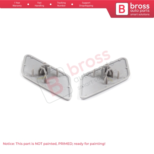 Front Bumper Headlight Headlamp Washer Jet Spray Nozzle Cover Cap 85353 F4020 85354 F4020 for Toyota Corolla MK12 E210