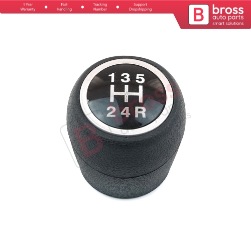 Manual Gear 5 Speed Shift Stick Knob Styling Head 55348538 for Fiat Linea Punto Evo