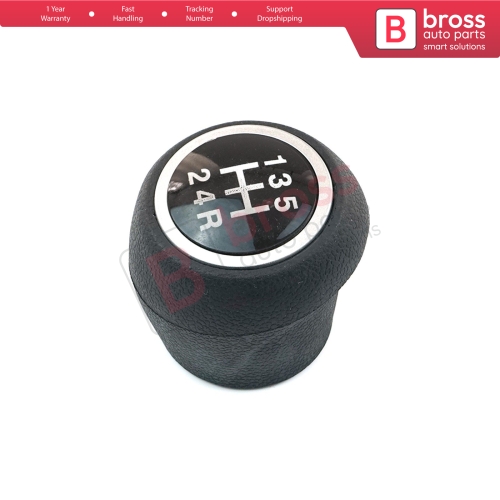 Manual Gear 5 Speed Shift Stick Knob Styling Head 55348538 for Fiat Linea Punto Evo