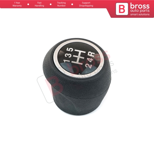 Manual Gear 5 Speed Shift Stick Knob Styling Head 55348538 for Fiat Linea Punto Evo