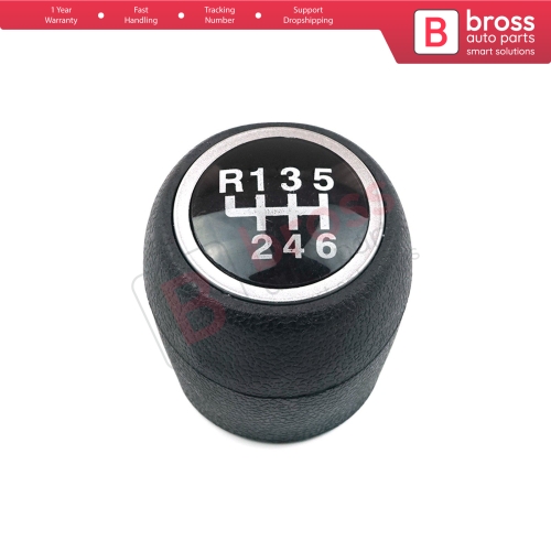 Manual Gear 6 Speed Shift Stick Knob Styling Head 55348538 for Fiat Linea 1.6 Multijet