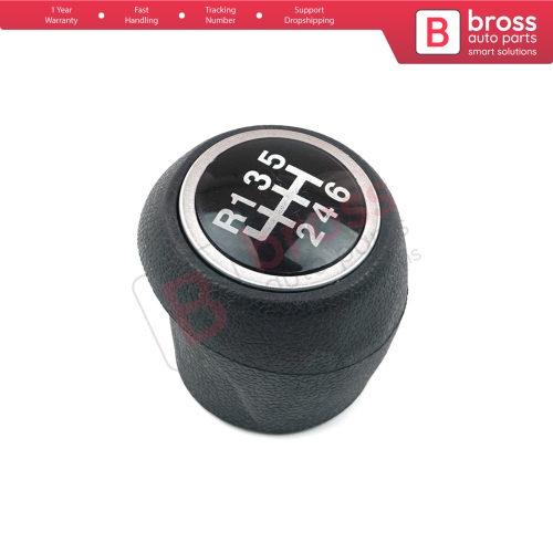 Manual Gear 6 Speed Shift Stick Knob Styling Head 55348538 for Fiat Linea 1.6 Multijet