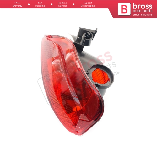 Rear Fog End Light Lamp Lens 265855907R Left Side for Renault Megane MK4 Sedan Scenic MK4