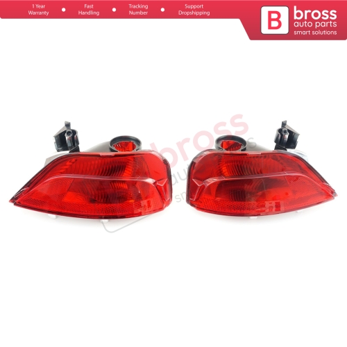 Rear Fog End Light Lamp Lens 265855907R 265808906R for Renault Megane MK4 Sedan Scenic MK4