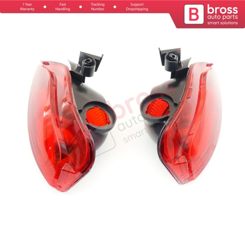 Rear Fog End Light Lamp Lens 265855907R 265808906R for Renault Megane MK4 Sedan Scenic MK4