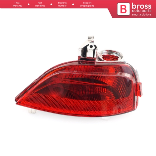 Rear Fog End Light Lamp Lens 265854470R Left for Renault Symbol MK3 Logan Sedan Sandero Stepway MK2 Facelift