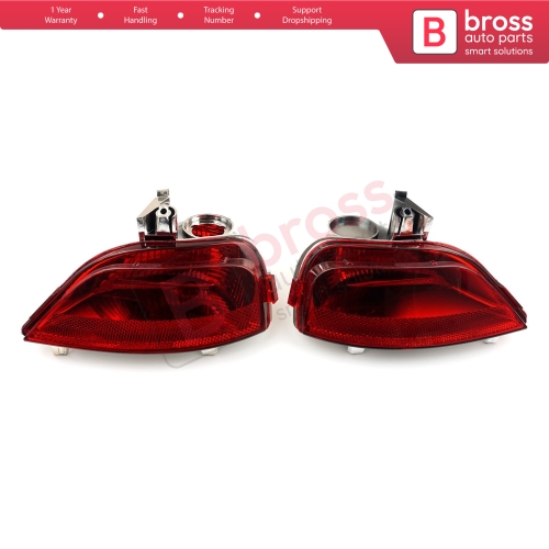 Rear Fog End Light Lamp Lens 265605279R 265854470R for Renault Symbol MK3 Logan Sedan Sandero Stepway MK2 Facelift