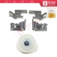 Electric Sunroof Pull Cable Metal Brackets and Motor Gear for Renault Clio MK2 1998-2012