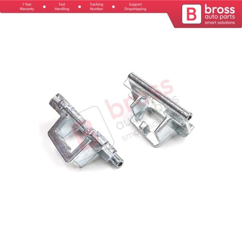 Sunroof Sliding Roof Glass Lifter Cable End Slider Clips Metal Brackets Left Right for Peugeot 206 206+ 207 842461