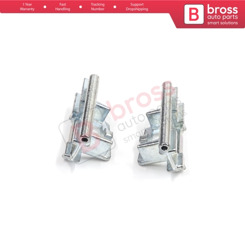 Sunroof Sliding Roof Glass Lifter Cable End Slider Clips Metal Brackets Left Right for Peugeot 206 206+ 207 842461