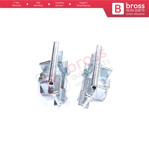 Sunroof Sliding Roof Glass Lifter Cable End Slider Clips Metal Brackets Left Right for Peugeot 206 206+ 207 842461
