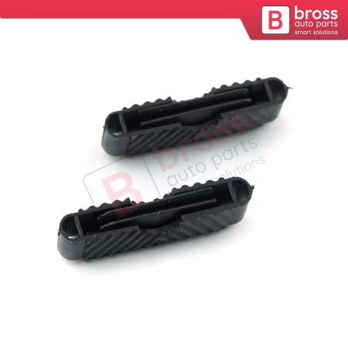 2 Pieces Sunroof Repair Bracket with Inner Rubber Part for Peugeot 206 307 406 407