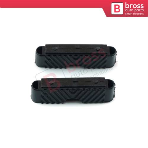 2 Pieces Sunroof Repair Bracket with Inner Rubber Part for Peugeot 206 307 406 407