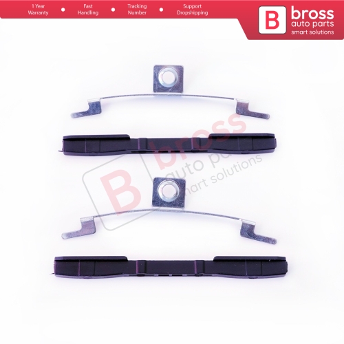 2 Sets Sunroof Shade Guide Rail Clips Roof Slider Brackets 4B0877165 4B0 877 165 for VW Audi