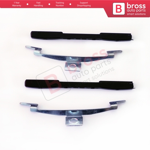 2 Sets Sunroof Shade Guide Rail Clips Roof Slider Brackets 4B0877165 4B0 877 165 for VW Audi