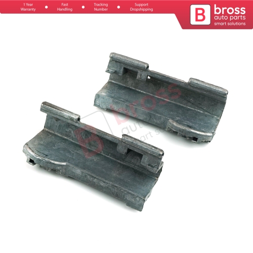 Panoramic Roof Sunroof Runner Slider Repair 2 Pcs Set Metal 54138408062 for BMW 5 E39 X3 E83 X5 E53 E70