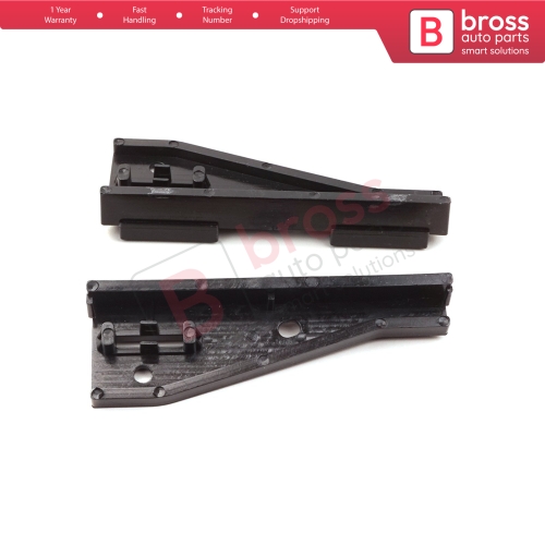 Panoramic Roof Sunroof Runner Slider Repair 2 Pcs Set Plastic 54138408062 for BMW 5 E39 X3 E83 X5 E53 E70