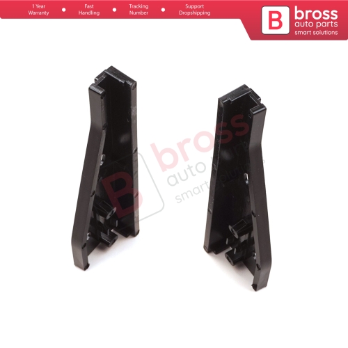 Panoramic Roof Sunroof Runner Slider Repair 2 Pcs Set Plastic 54138408062 for BMW 5 E39 X3 E83 X5 E53 E70