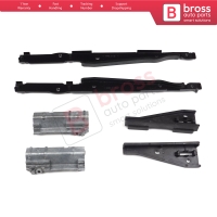 Panoramic Roof Sunroof Runner Slider Guide Repair Set 54138408062 for BMW 5 E39 X3 E83 X5 E53 E70