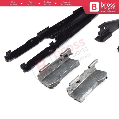 Panoramic Roof Sunroof Runner Slider Guide Repair Set 54138408062 for BMW 5 E39 X3 E83 X5 E53 E70