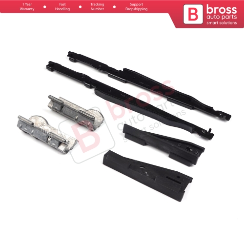 Panoramic Roof Sunroof Runner Slider Guide Repair Set 54138408062 for BMW 5 E39 X3 E83 X5 E53 E70