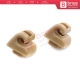 2 Pieces Sun Visor Shade Holder Hook Clips Tan Color for Mercedes W123 W124 W126 W201 190 W140