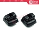2 Pieces Sun Visor Shade Holder Hook Clips Black Color for Mercedes W123 W124 W126 W201 190 W140
