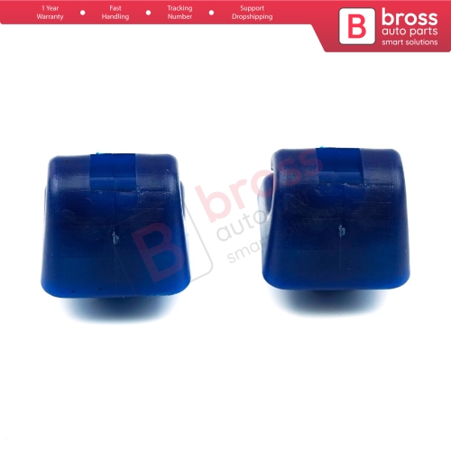 2 Pieces Sunvisor Sunshade Retainer for Mercedes E Class W123 W124 W126 W140 W201 Blue Color