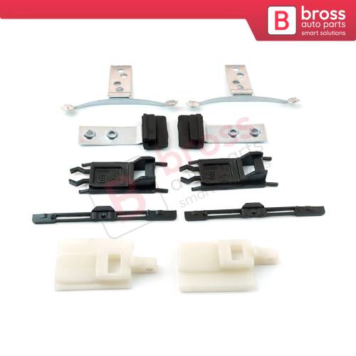 10 Parts Sunroof Repair Set for BMW E46 54138246027 1998-2004