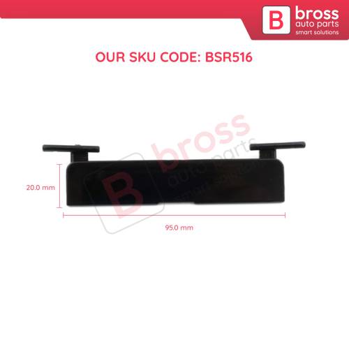 Panoramic Roof Rack Port Cover Trim 20469071829040 for Mercedes C Class W204 2007-2014 95*20 mm