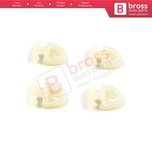 4 Pieces Sunroof Sun Shade Cover Panel Upholstery Repair Clips for Audi A6 S6 RS6 C6 4F 2004-2011 A4 B7 8E/8H 2004-2008 4F0877255B