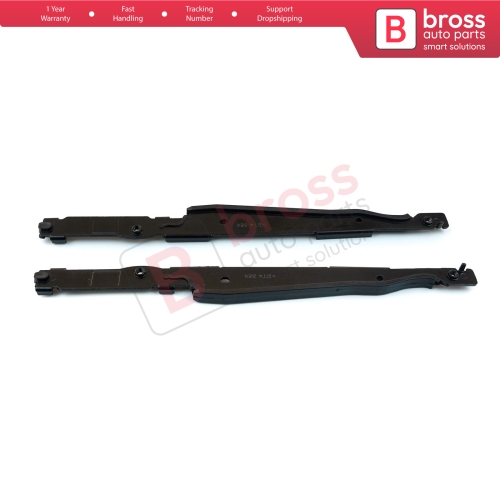 Panoramic Roof Sunroof Runner Slider Repair 2 Pcs Set 54138408062 for BMW 5 E39 X3 E83 X5 E53 E70