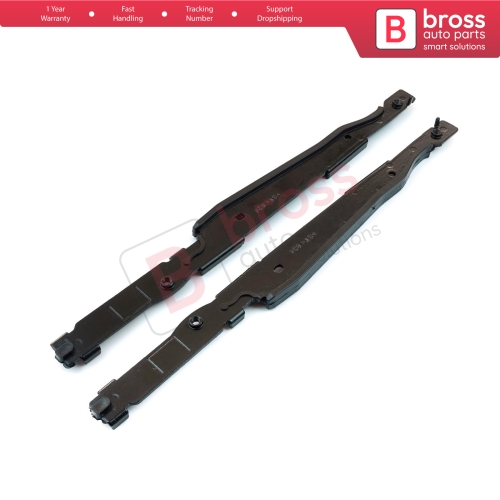 Panoramic Roof Sunroof Runner Slider Repair 2 Pcs Set 54138408062 for BMW 5 E39 X3 E83 X5 E53 E70