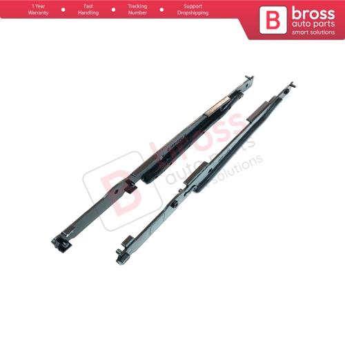 Panoramic Roof Sunroof Runner Slider Repair 2 Pcs Set 54138408062 for BMW 5 E39 X3 E83 X5 E53 E70