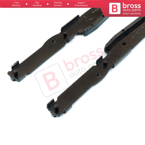 Panoramic Roof Sunroof Runner Slider Repair 2 Pcs Set 54138408062 for BMW 5 E39 X3 E83 X5 E53 E70