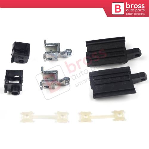 8 Pieces Sunroof Slider Guide Rail Set Left and Right Side for BMW 3 Series E36 1992-1999