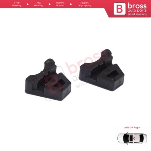 2 Pieces Sunroof Rail Frame Glass Slider Guide Repair Bracket for Mercedes CLA A C E Class W176 W177 W205 C207 C117