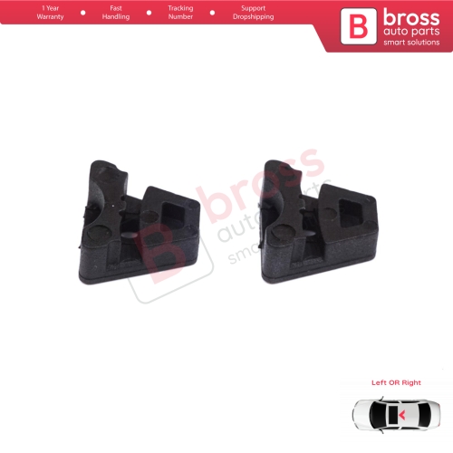 2 Pieces Sunroof Rail Frame Glass Slider Guide Repair Bracket for Mercedes CLA A C E Class W176 W177 W205 C207 C117