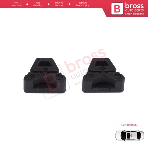 2 Pieces Sunroof Rail Frame Glass Slider Guide Repair Bracket for Mercedes CLA A C E Class W176 W177 W205 C207 C117