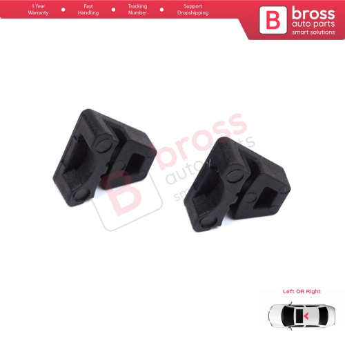 2 Pieces Sunroof Rail Frame Glass Slider Guide Repair Bracket for Mercedes CLA A C E Class W176 W177 W205 C207 C117