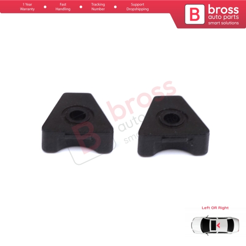 2 Pieces Sunroof Rail Frame Glass Slider Guide Repair Bracket for Mercedes CLA A C E Class W176 W177 W205 C207 C117