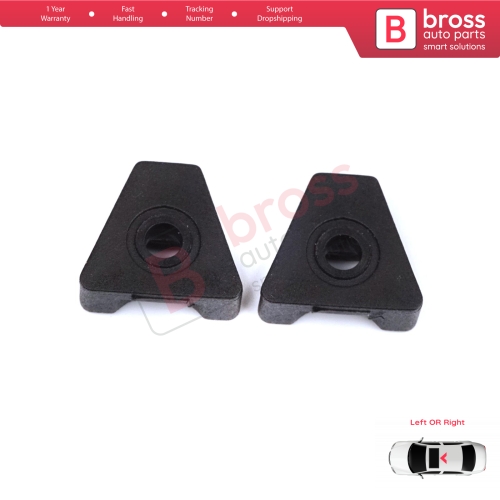 2 Pieces Sunroof Rail Frame Glass Slider Guide Repair Bracket for Mercedes CLA A C E Class W176 W177 W205 C207 C117