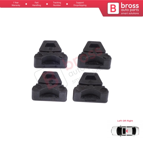 4 Pieces Sunroof Rail Frame Glass Slider Guide Repair Bracket for Mercedes CLA A C E Class W176 W177 W205 C207 C117
