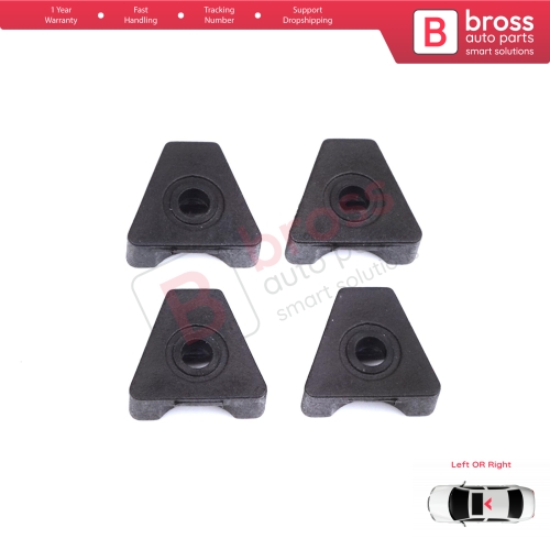 4 Pieces Sunroof Rail Frame Glass Slider Guide Repair Bracket for Mercedes CLA A C E Class W176 W177 W205 C207 C117