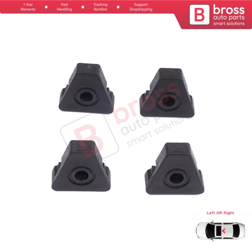 4 Pieces Sunroof Rail Frame Glass Slider Guide Repair Bracket for Mercedes CLA A C E Class W176 W177 W205 C207 C117