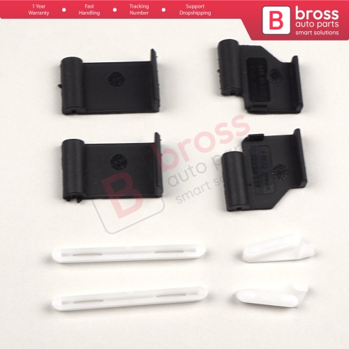 Panoramic Roof Sunroof Runner Slider Repair 8 Pcs Set 54138408062 for BMW 5 E39 X3 E83 X5 E53 E70