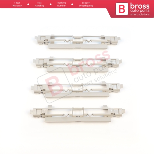 4 Pieces Roof Rail Trim Strip Carrier Cover Rack Plug Lid Beige for Vauxhall Opel Astra H 2004-2014 Zafira B 2005-2015 5187877 5187878