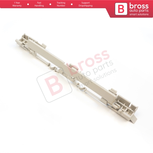 Roof Rail Trim Strip Carrier Cover Rack Plug Lid Beige for Vauxhall Opel Astra H 2004-2014 Zafira B 2005-2015 5187877 5187878 