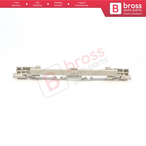 Roof Rail Trim Strip Carrier Cover Rack Plug Lid Beige for Vauxhall Opel Astra H 2004-2014 Zafira B 2005-2015 5187877 5187878 